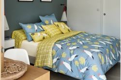 Linge de lit LOVE BIRDS DENIM - SCION LIVING