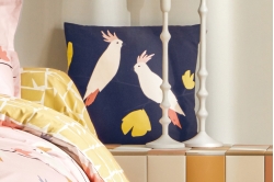 Coussin BIRDS NAVY - SCION LIVING