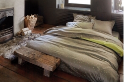 Linge de lit CONSTELLATIONS CITRUS - BLANC DES VOSGES