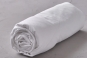 Drap housse PERCALE LAVÉE blanc saline - SYLVIE THIRIEZ