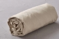 Drap housse PERCALE LAVÉE beige épeautre - SYLVIE THIRIEZ