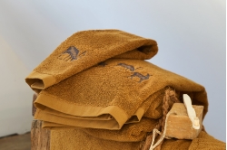 Linge de bain HIGHLANDS CARAMEL - SYLVIE THIRIEZ