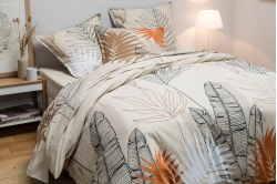 Linge de lit KENTIA -  BLANC DES PRÈS