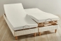 protège matelas tête et pieds relevables - PHOENIX - BLANC DES VOSGES