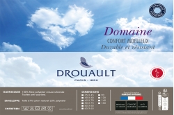 Oreiller résistant et moelleux DOMAINE - DROUAULT