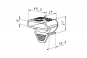 embout LATFLEX 235 - plan