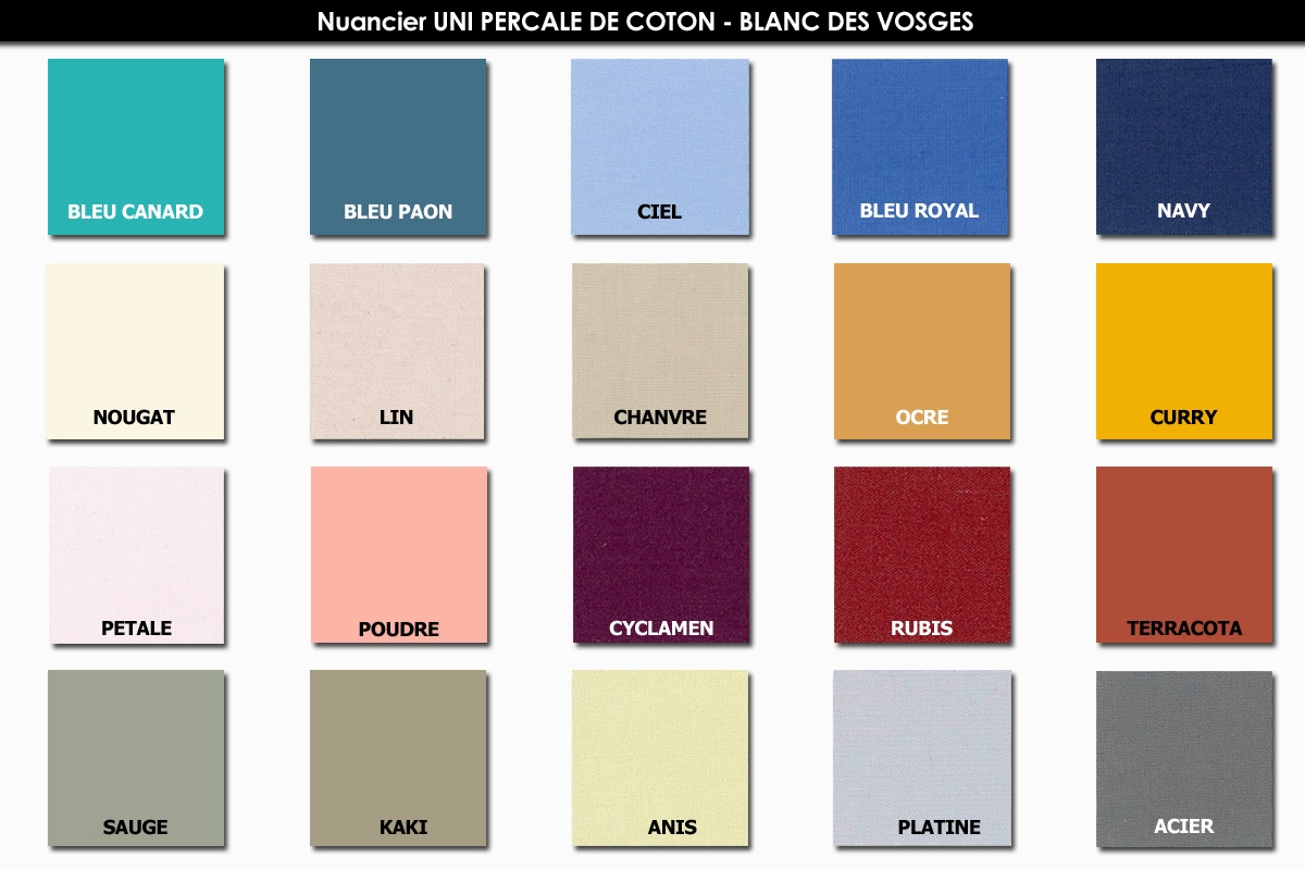 Drap Housse 180x200 cm Bonnet 35 cm 100% coton,Couleur Bleu Polaire