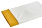 Drap plat DUO OCRE - BLANC DES VOSGES