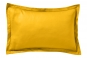 drap housse SATIN UNI - bonnet 35 cm - coloris jaune impérial - BLANC DES VOSGES