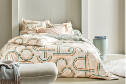 Linge de lit RETRO SAUGE - BLANC DES VOSGES