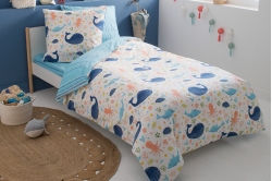 Lit bébé / drap-housse pour berceau faon cerf des bois literie de chambre  d'enfant neutre bébé fille garçon drap-housse literie de chambre d'enfant  Pépinière d'animaux -  France