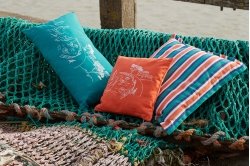 Coussin et housse de coussin JOURNÉE À LA MER - SYLVIE...