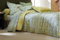 Linge de lit ISPAHAN ANIS - BLANC DES VOSGES
