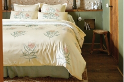 Linge de lit ESQUISSE SAUGE - SANDERSON