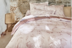 Linge de lit BOTANIQUE POUDRE - BLANC DES VOSGES