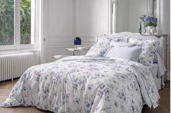 linge de lit percale de coton Bio PASSE PRESENT - ANNE DE...