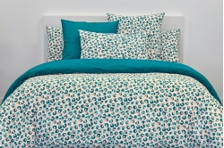 parure percale de coton LEOPARD - INSPIRATION par ANNE DE...