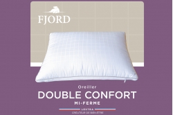 oreiller DOUBLE CONFORT - LESTRA