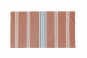 fouta ESCALE coloris TERRACOTTA - BLANC DES VOSGES