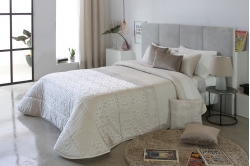Dessus de lit matelassé RYERA écru 120g - REIG MARTI