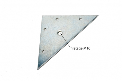 MASSE D'ANGLE métal-115-M10 MASSE D'ANGLE métal-115-M10