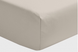 drap housse uni percale ROYAL LINE lin - ESSIX