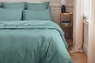 linge de lit uni percale PREMIERE - coloris ARCHIPEL