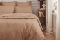 linge de lit uni percale PREMIERE - coloris DUNE