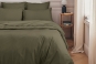 linge de lit uni percale PREMIERE - coloris JUNGLE