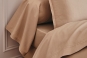 drap housse uni percale PREMIERE - coloris DUNE