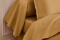 drap housse uni percale PREMIERE - coloris SAHARA