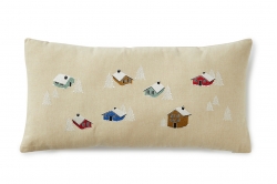 Housse de coussin 30 x 60 cm AU COEUR DE LA VALLÉE -...
