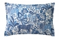 Taie d'oreiller rectangulaire recto JUNGLE INDIGO - SCION LIVING