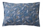 Taie d'oreiller rectangulaire verso JUNGLE INDIGO - SCION LIVING