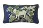 Coussin rectangulaire LION INDIGO - SCION LIVING