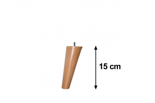 pied de lit VINTAGE - hauteur 15 cm (lot de 4)