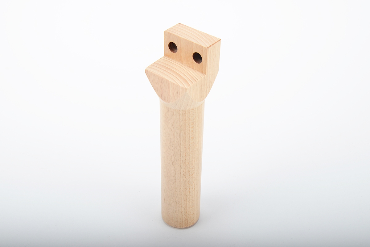 Lot De 4 Pieds En Bois Naturel 35 Cm - Différents Types De Fixation Pour Meubles Et étagères