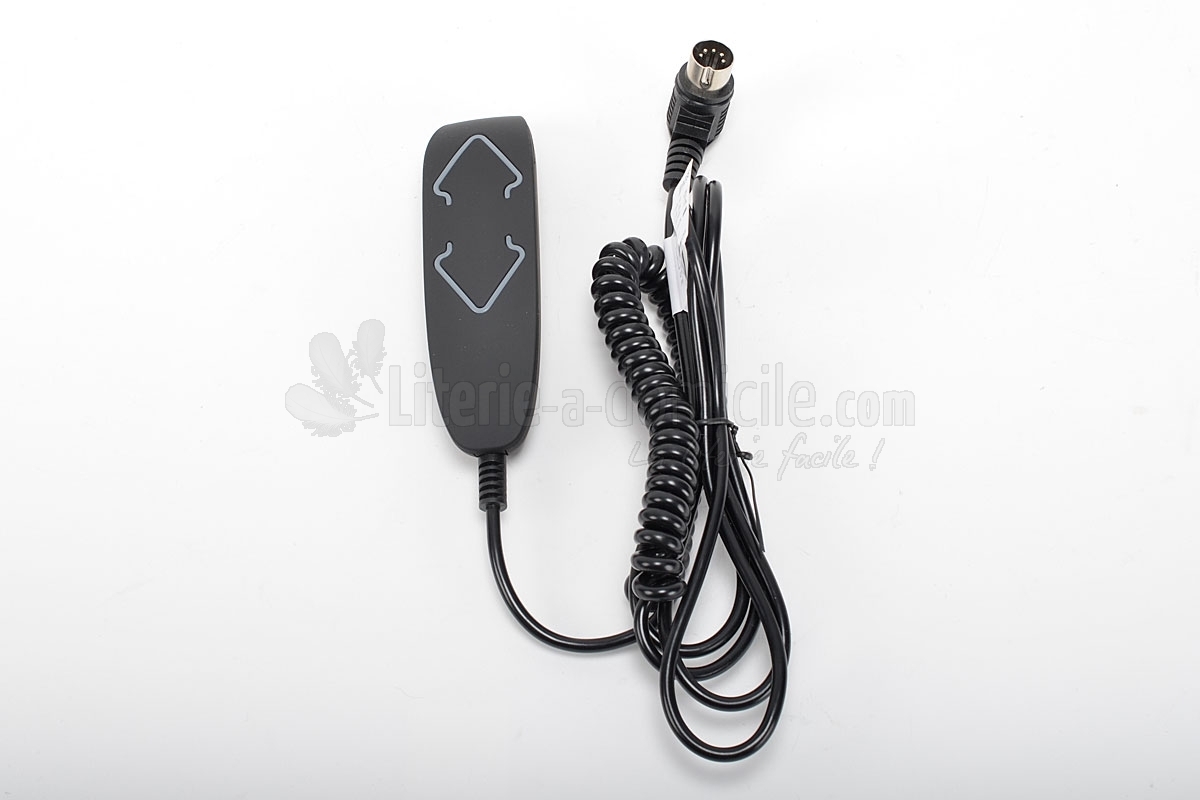 Télécommande Sans Fil Pour Lit électrique DUNLOPILLO - Compatible Moteur Okin, Lampe Torche