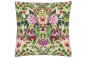 Taie d'oreiller carrée recto IKEBANA DAMASK FUCHSIA - DESIGNERS GUILD