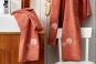 Linge de bain TRÉSOR NACRÉ ROSE VELOUTÉ - SYLVIE THIRIEZ