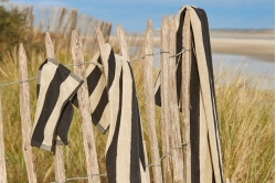 LIGNE anthracite et naturel éponge