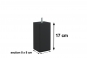pied de lit CARRE 80 x Ht 17 cm - largeur 8 cm (lot de 4)