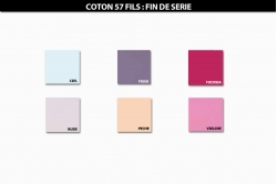 linge de lit COTON UNI - TRADILINGE (fin de série)