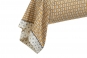 Taie de traversin DANDY OCRE - BLANC DES VOSGES