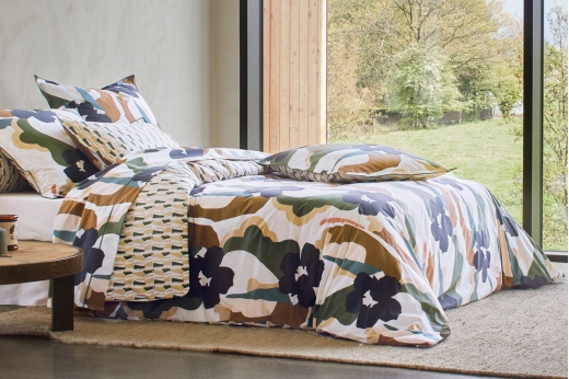 Linge de lit POP BRONZE - BLANC DES VOSGES Linge de lit POP BRONZE - BLANC DES VOSGES
