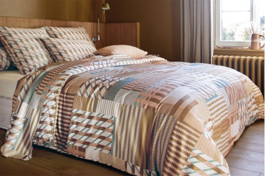 Linge de lit FUSION AMBRE - BLANC DES VOSGES Linge de lit FUSION AMBRE - BLANC DES VOSGES