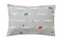 Taie d'oreiller rectangulaire recto WINTER FOX NEIGE - SCION LIVING