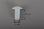 DOUILLE plastique diamètre 7 pour butée de matelas