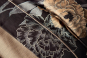 Finition drap plat AMBRE NUIT noir bronze - ANNE DE SOLENE