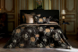 Linge de lit AMBRE NUIT noir bronze - ANNE DE SOLENE